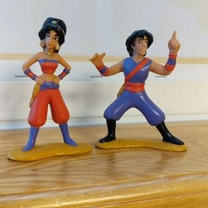 Rare Vintage Disney's Aladdin and Jasmine